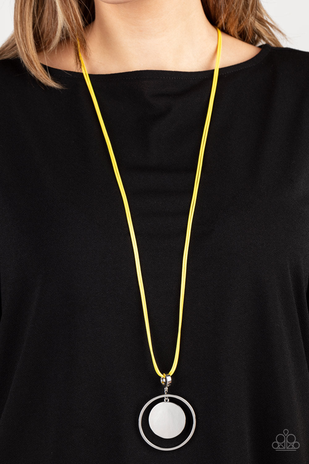 Paparazzi - Rural Reflection - Yellow Necklace