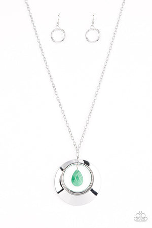 Paparazzi - Inner Tranquility - Green Necklace