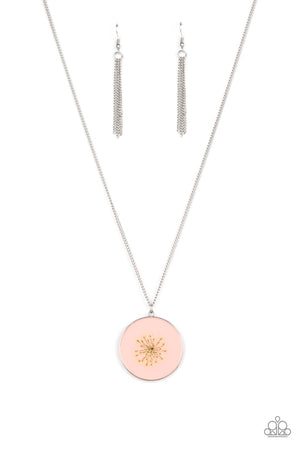 Paparazzi - Prairie Picnic - Pink Necklace