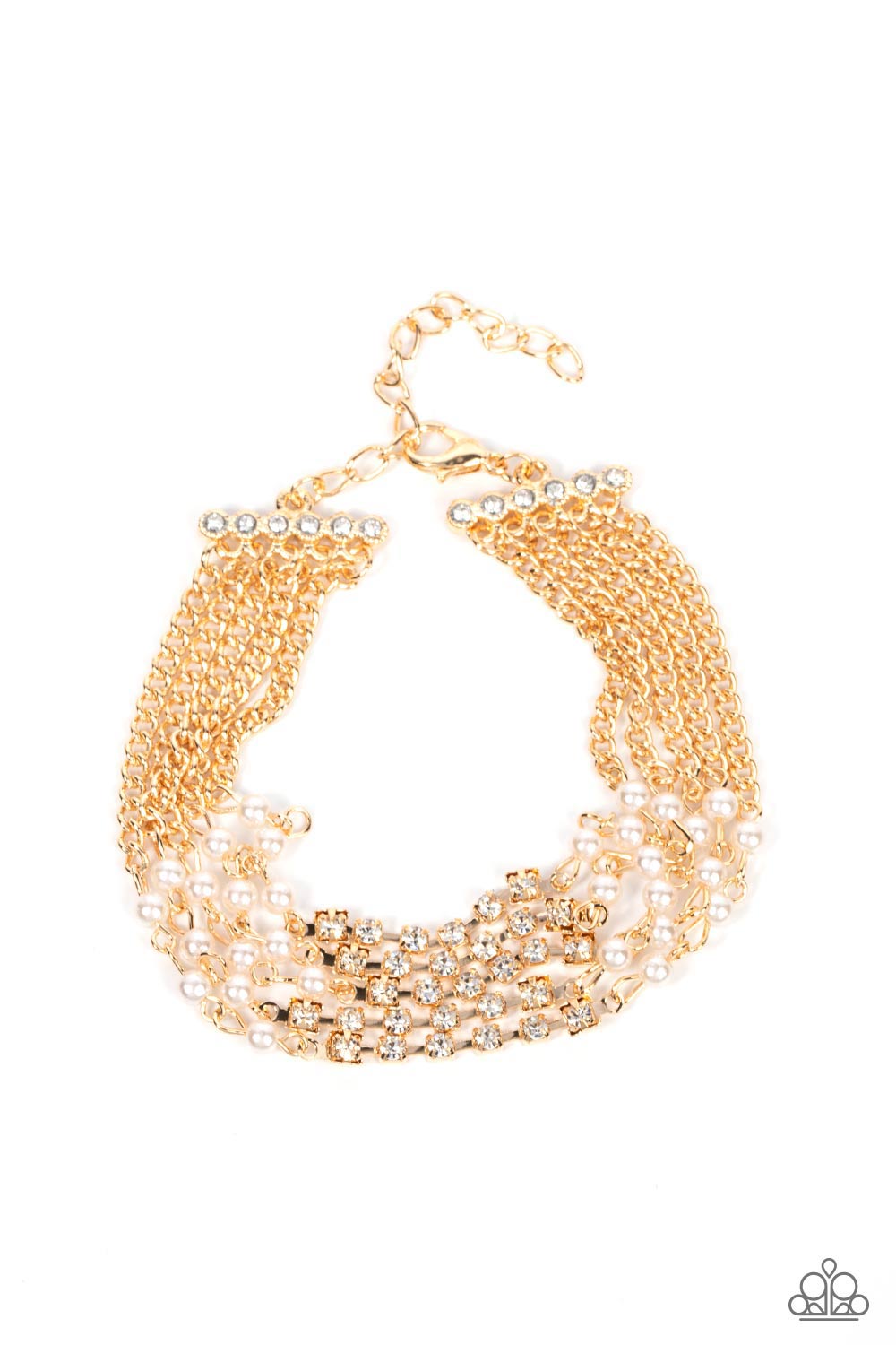 Paparazzi - Experienced in Elegance - Gold Bracelet