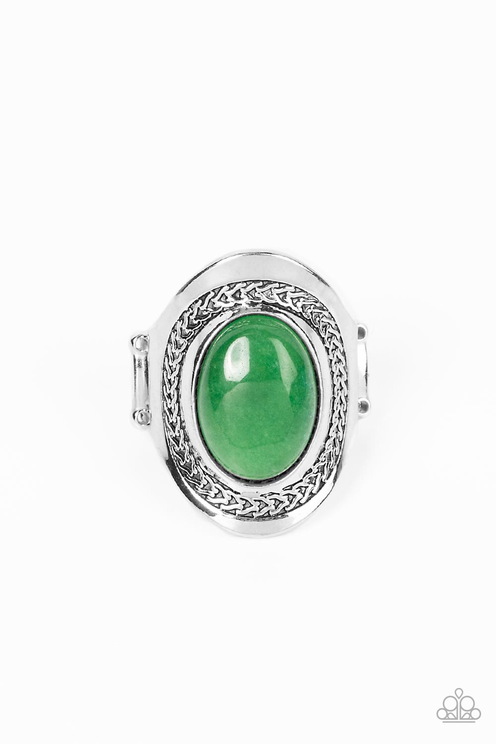 Paparazzi - Rockable Refinement - Green Ring