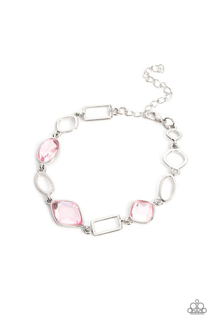 Paparazzi - Dazzle for Days - Pink Bracelet