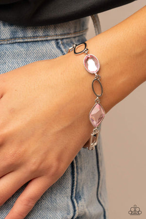 Paparazzi - Dazzle for Days - Pink Bracelet