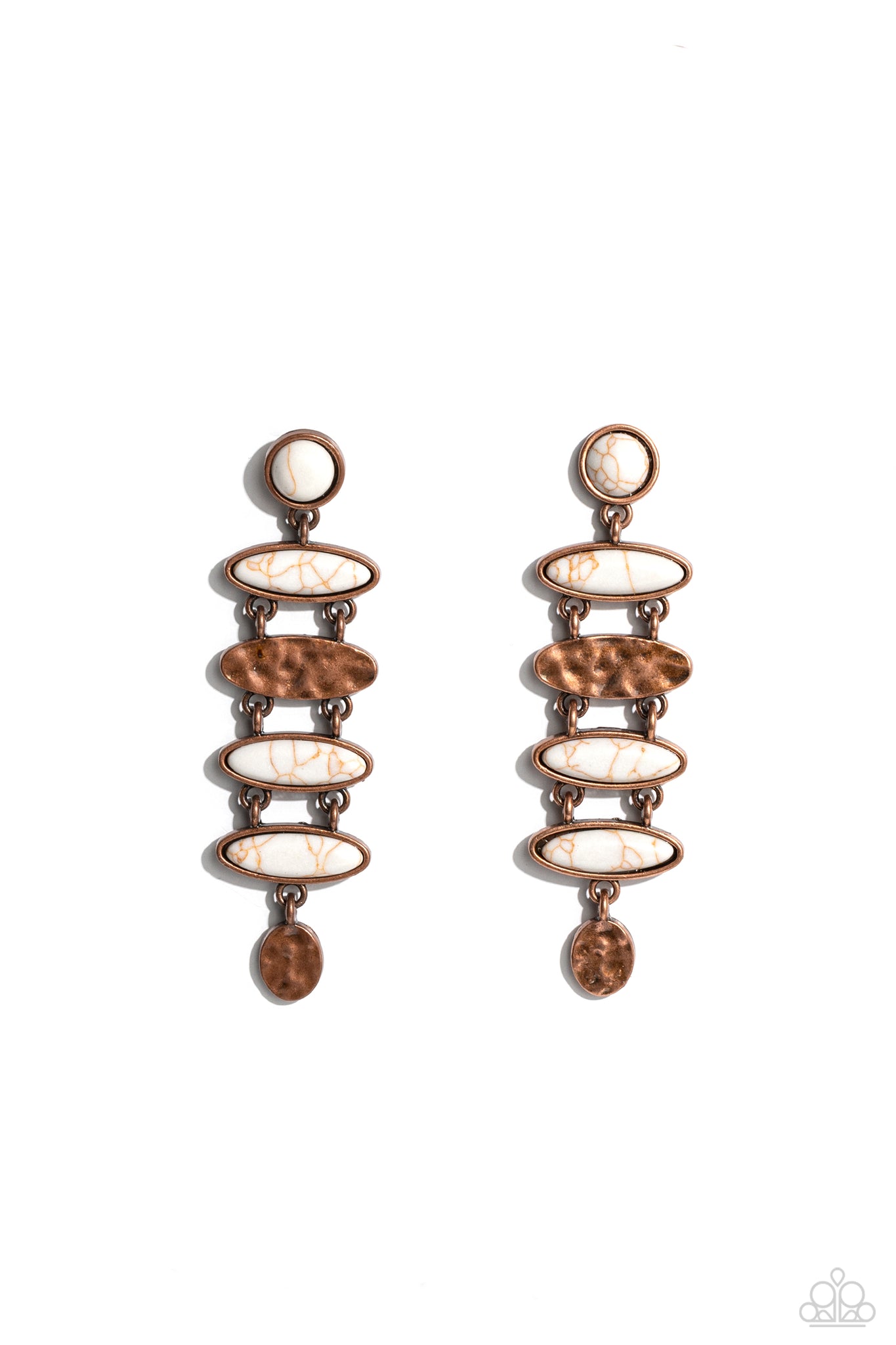 Paparazzi - Rustic Reverie - Copper  Earrings