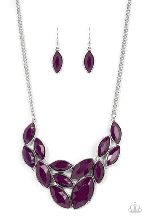 Paparazzi Accessories Glitzy Goddess - Purple Necklace