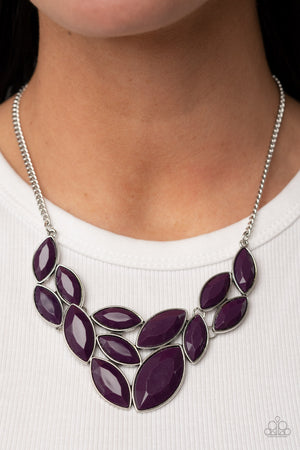 Paparazzi Accessories Glitzy Goddess - Purple Necklace