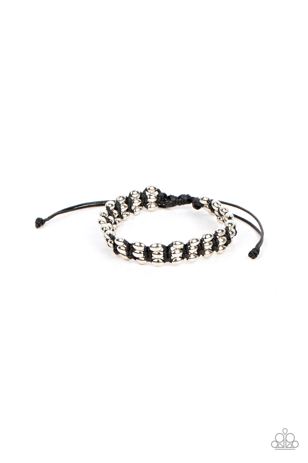 Paparazzi - A True BEAD-liever - Black Bracelet