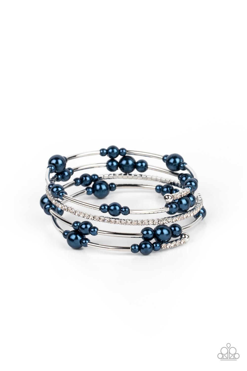 Paparazzi - Marina Masterpiece - Blue Bracelet