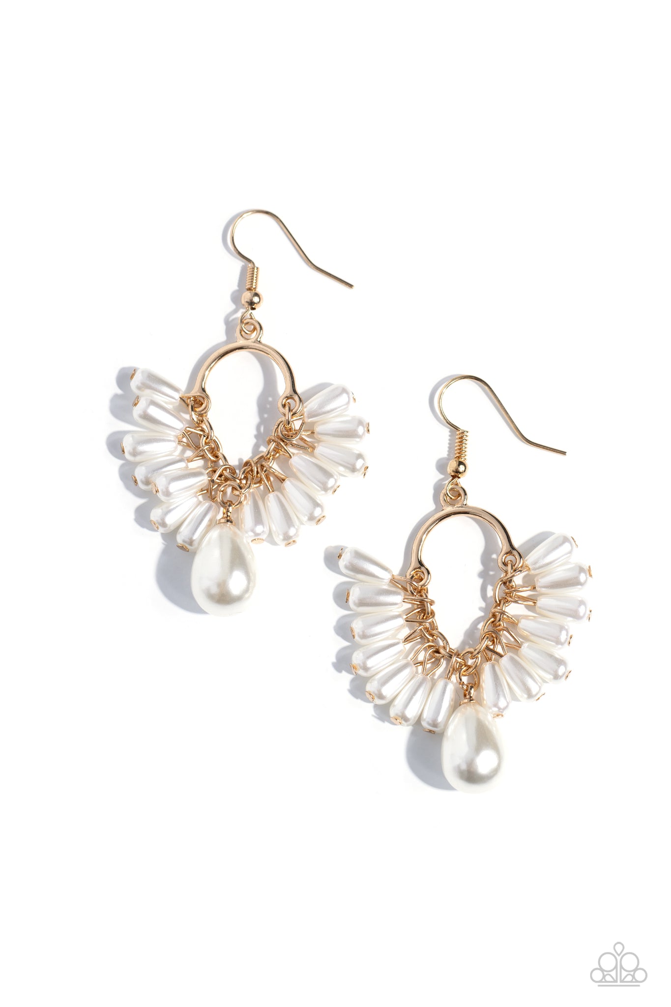 Paparazzi - Ahoy There! - Gold Earrings