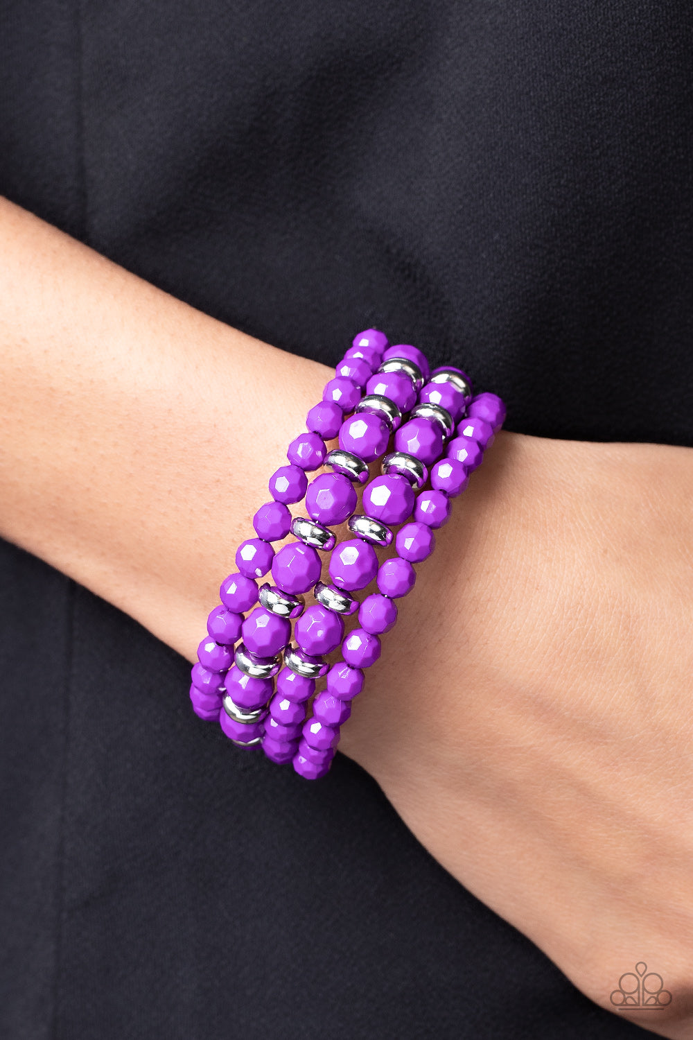 Paparazzi - Its a Vibe - Purple Bracelet
