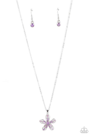 Paparazzi - Botanical Ballad - Purple Necklace