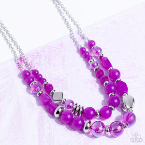 Mere Magic - Purple Necklace