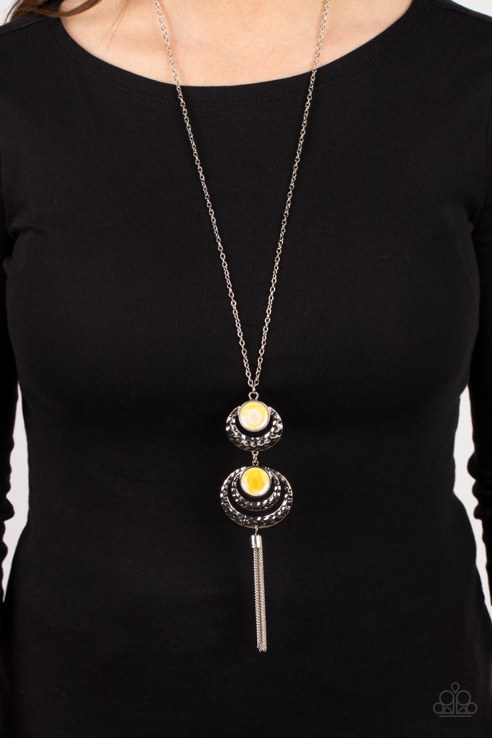 Paparazzi - Limitless Luster - Yellow Necklace