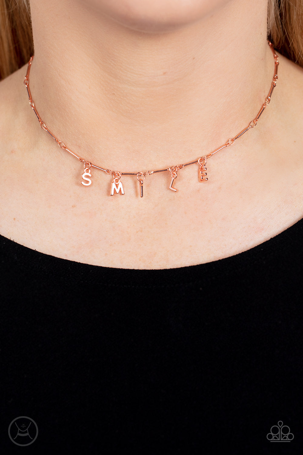 Paparazzi Accessories Say My Name - Copper Necklace