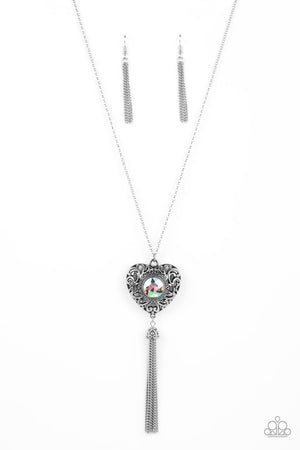 Paparazzi Accessories Prismatic Passion - Green Necklace