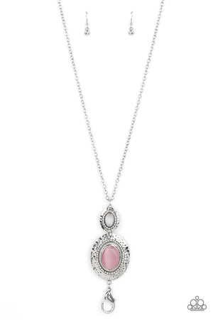 Paparazzi - Fairytale Finesse - Pink Necklace