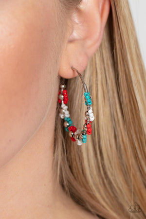 Paparazzi Accessories Growth Spurt - Red Earrings