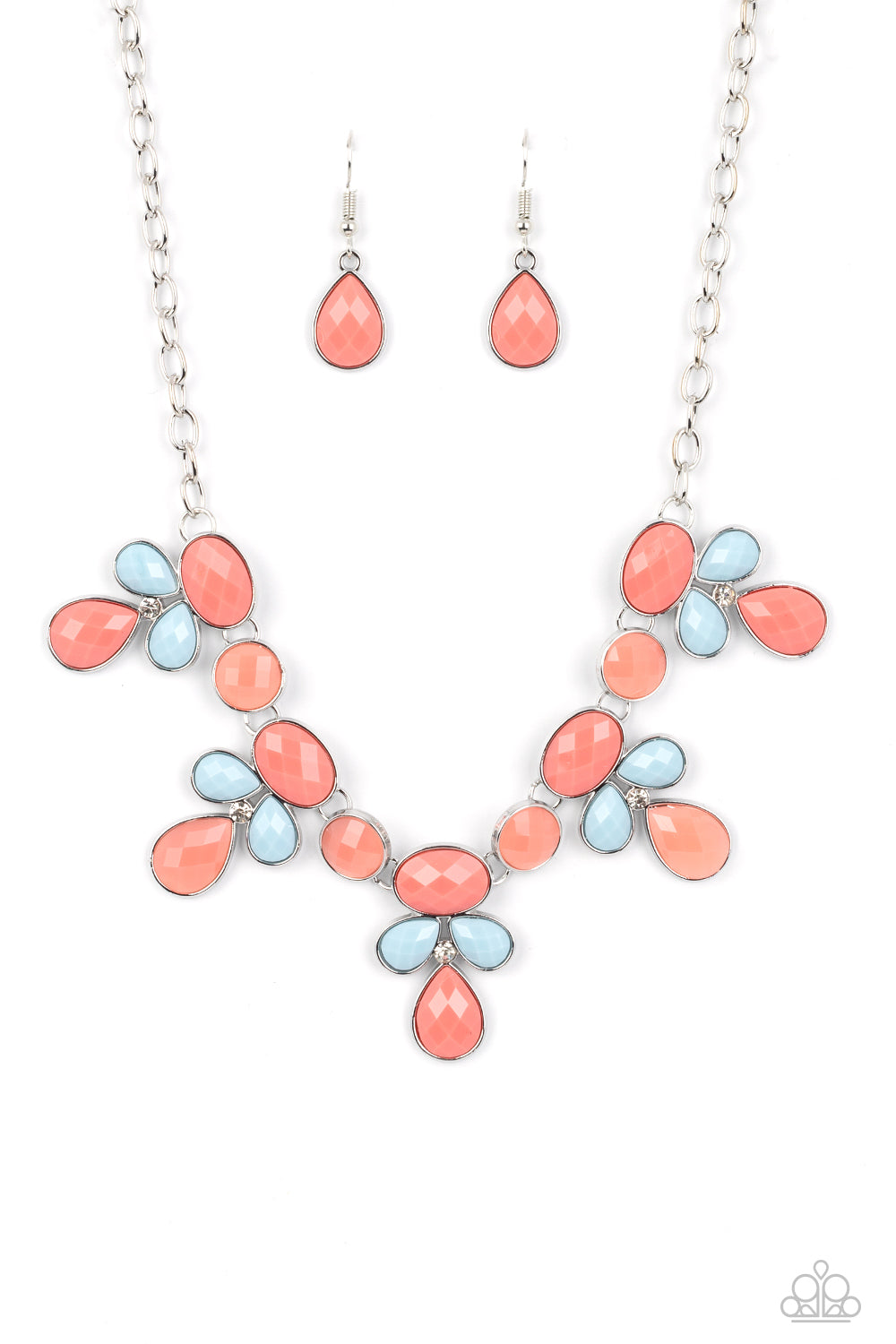 Paparazzi - Midsummer Meadow - Orange Necklace