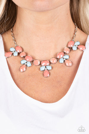 Paparazzi - Midsummer Meadow - Orange Necklace