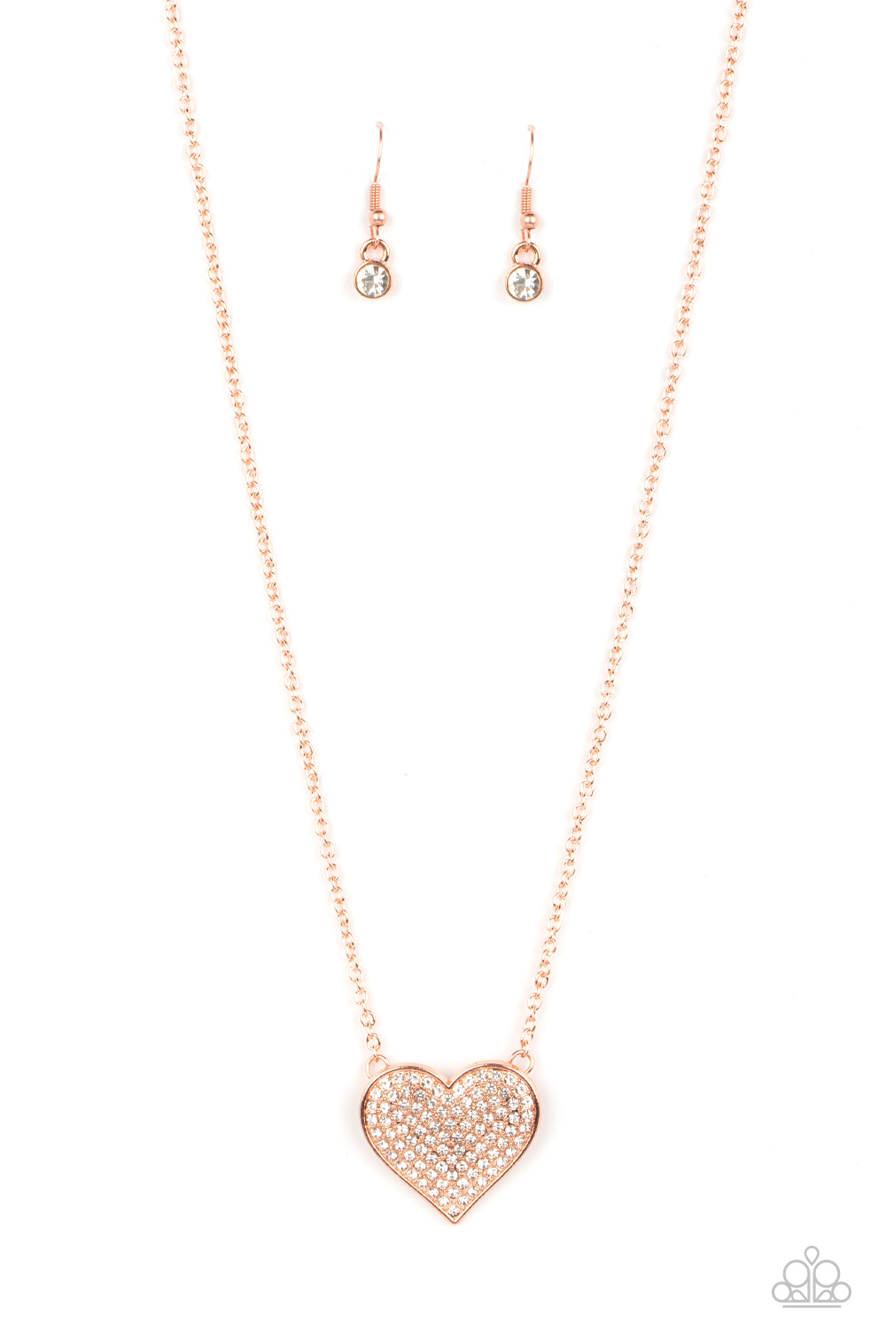 Paparazzi Accessories Spellbinding Sweetheart - Copper Necklace