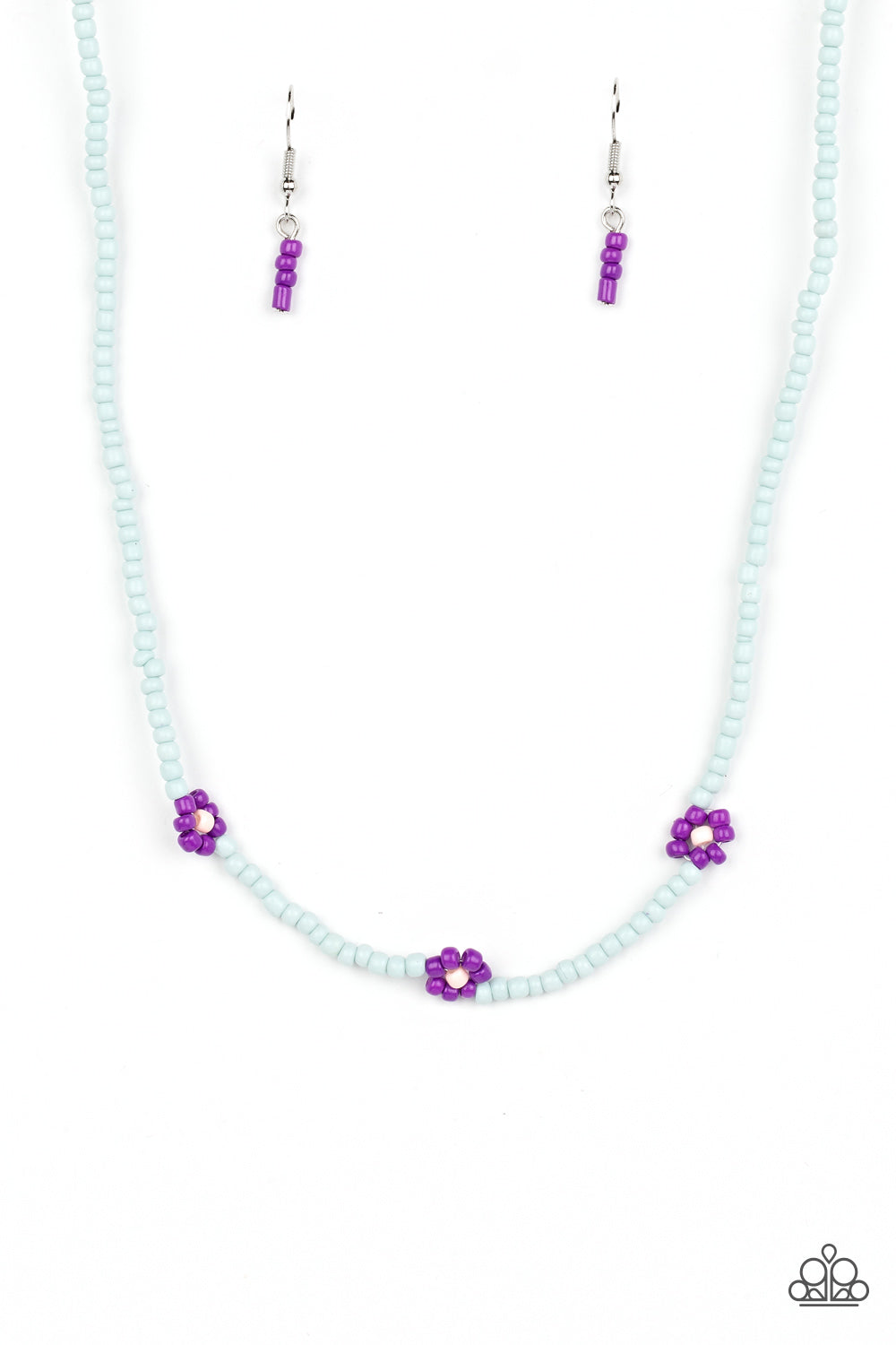 Paparazzi - Bewitching Beading - Purple Necklace