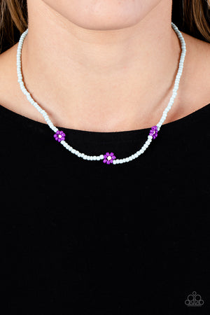 Paparazzi - Bewitching Beading - Purple Necklace