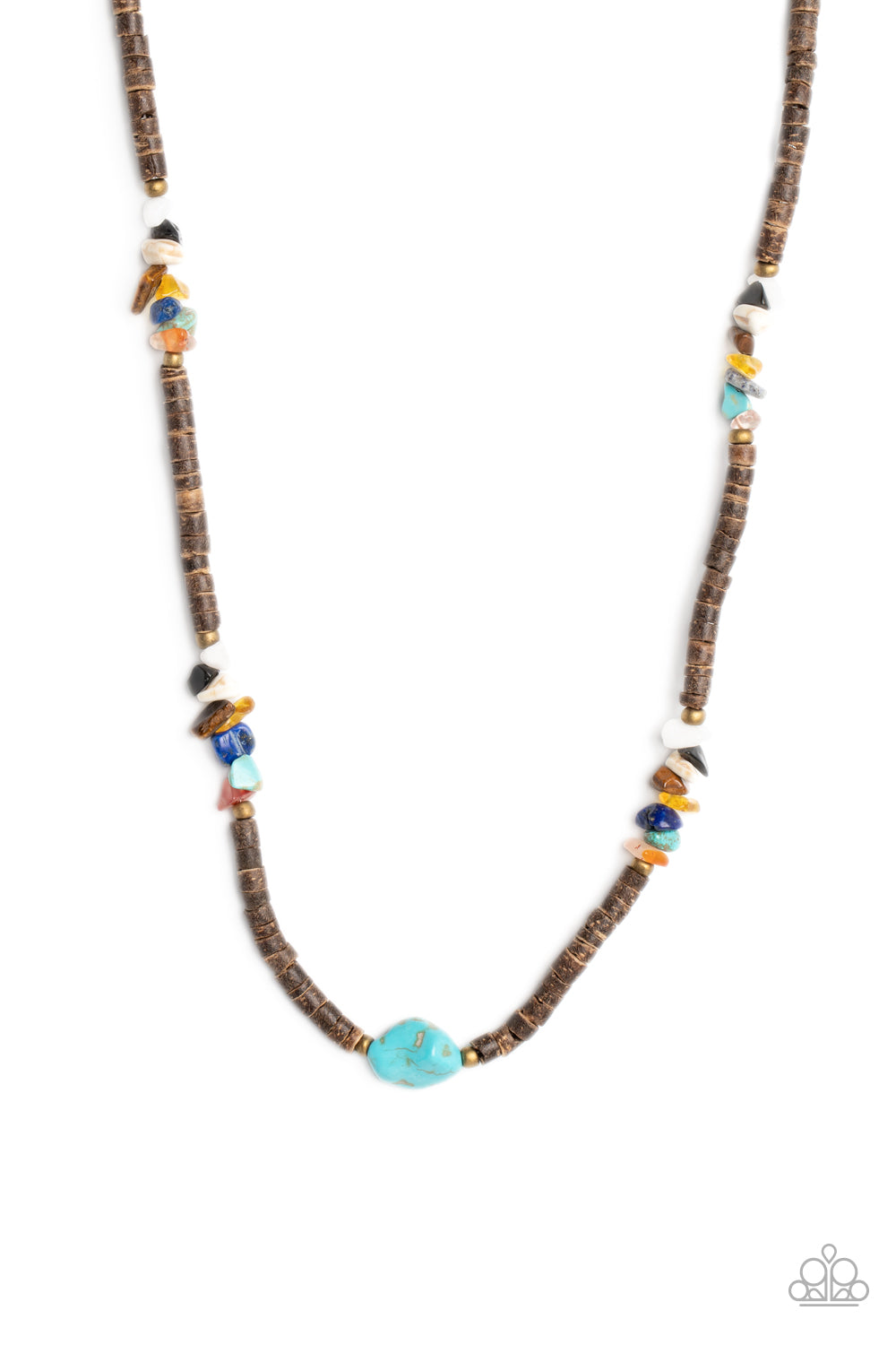 Paparazzi - Stony Survivor - Multi Necklace