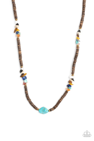 Paparazzi - Stony Survivor - Multi Necklace