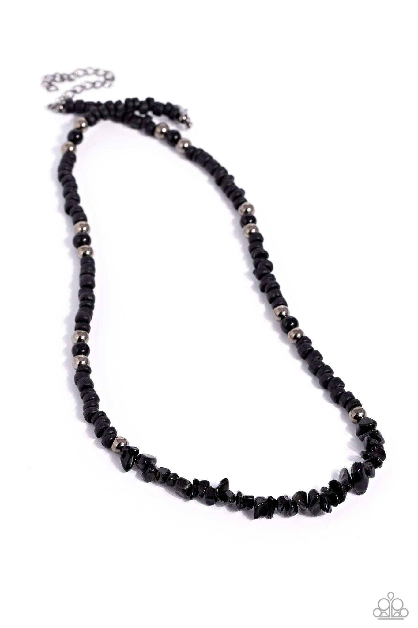 Paparazzi - Wild Woodcutter - Black Necklace