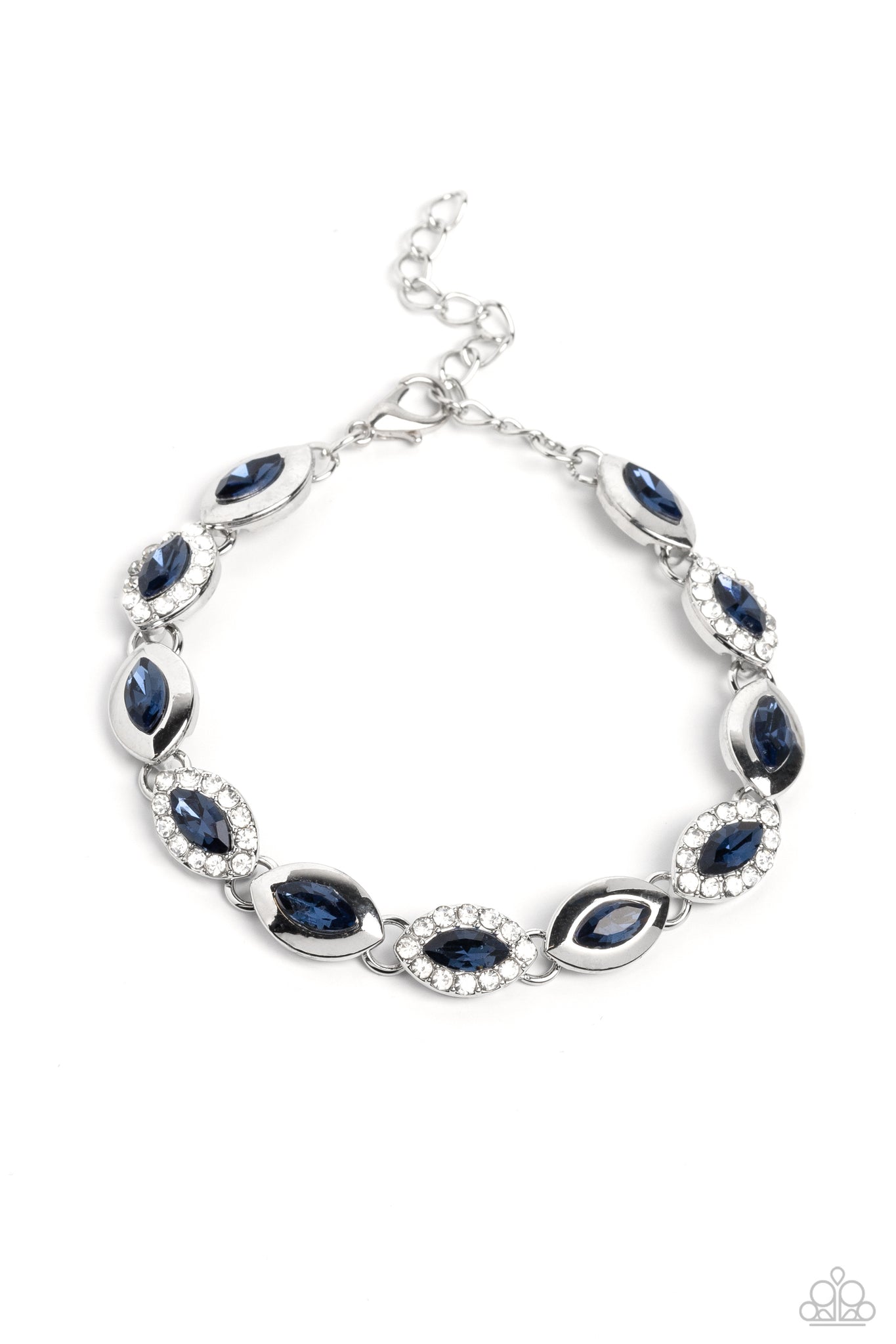 Paparazzi - Some Serious Sparkle - Blue Bracelet