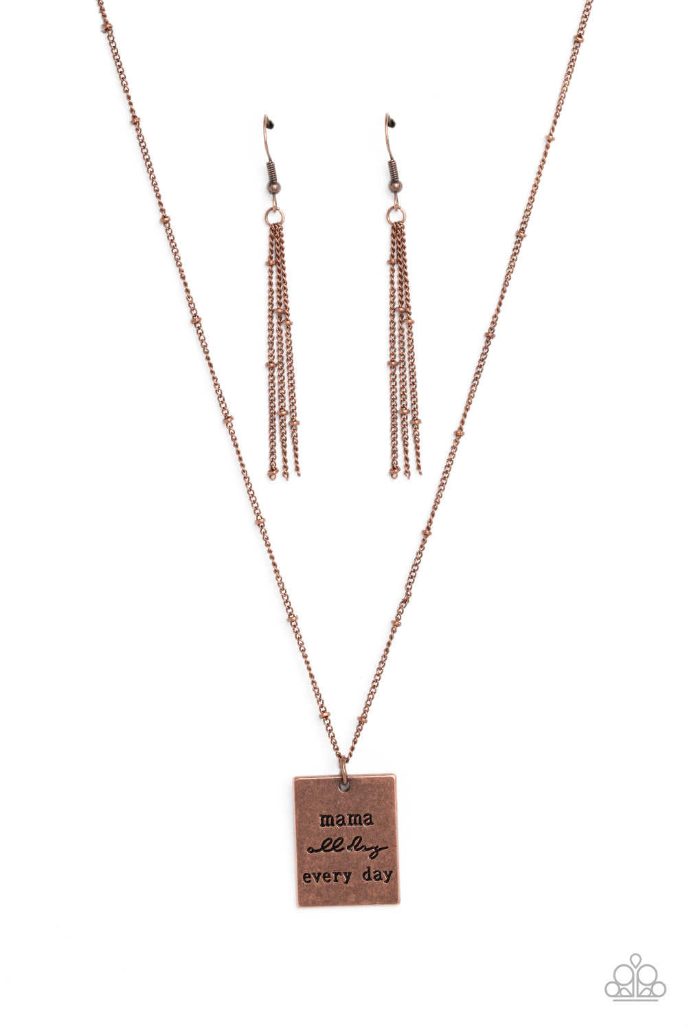 Paparazzi - Mama MVP - Copper Necklace