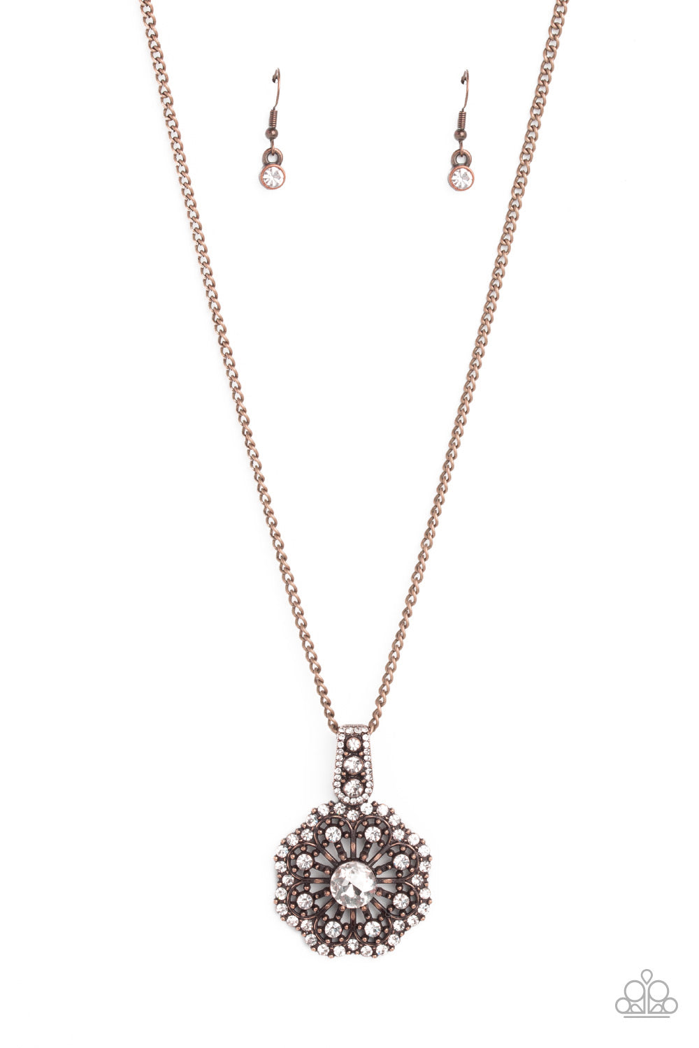 Paparazzi - Bewitching Brilliance - Copper Necklace