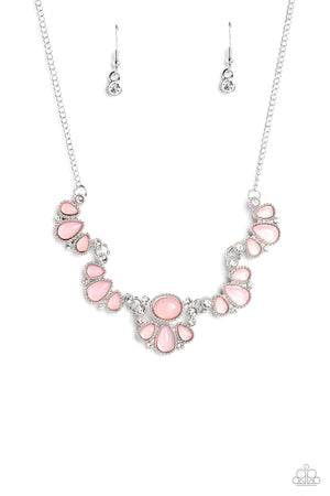 Paparazzi - Dancing Dimension - Pink Necklace