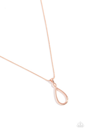 Paparazzi - Close to You - Copper Necklace