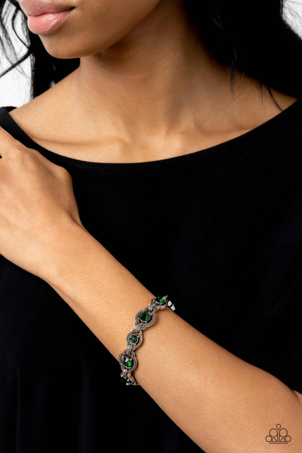 Paparazzi - ROPE For The Best - Green Bracelet