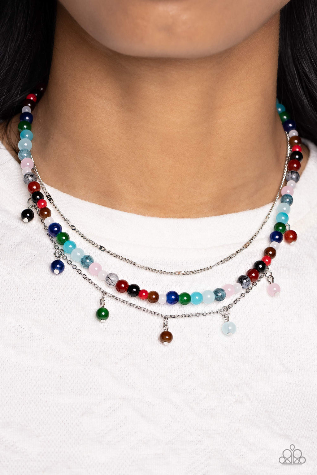 Paparazzi - BEAD All About It - Multi Necklace