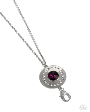 Paparazzi - Rounded Reign - Pink Necklace