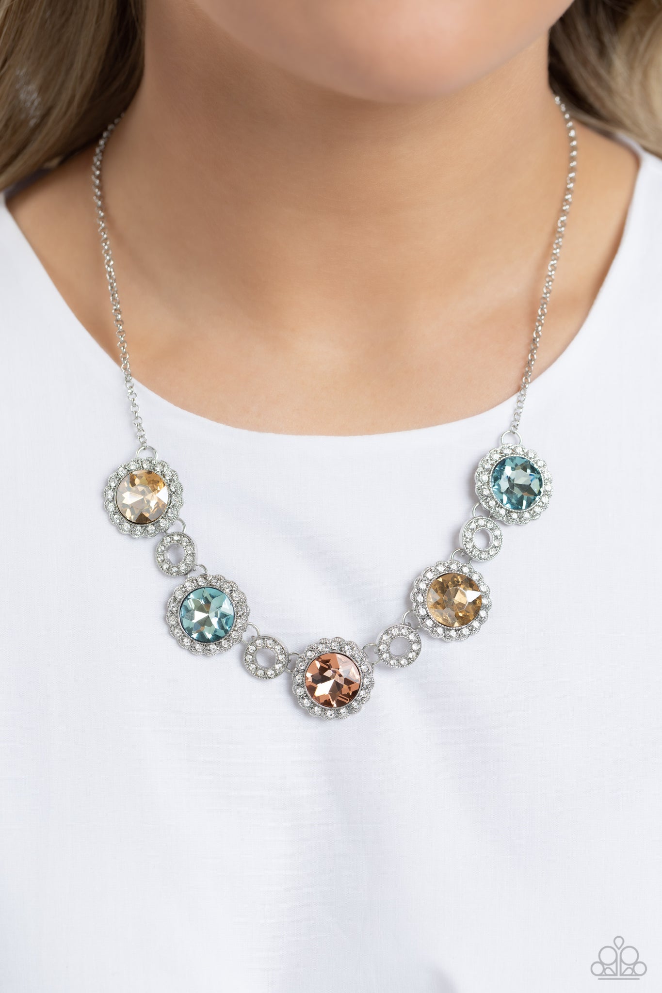 Paparazzi - Gorgeous Gems - Multi Necklace