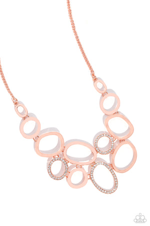Paparazzi - Limelight Lead - Copper Necklace