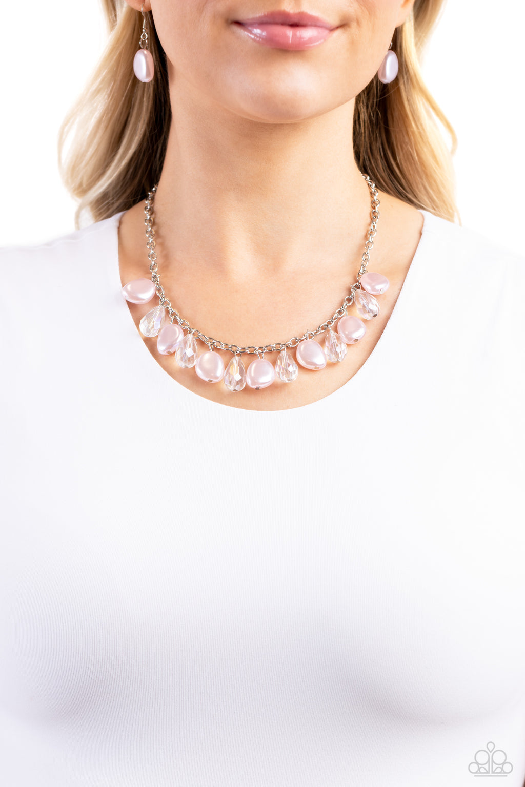 Paparazzi - Welcome to BALL Street - Pink Necklace