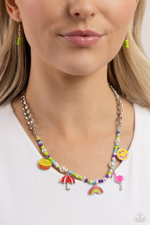 Paparazzi - Summer Sentiment - Multi Necklace