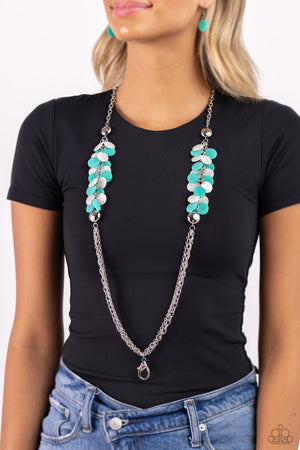 Paparazzi - Shell Sensation - Green Necklace