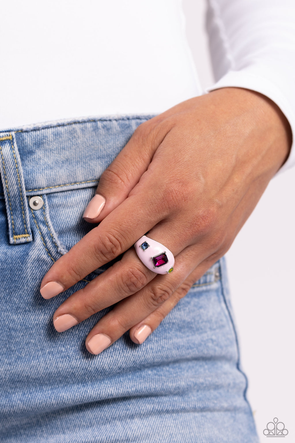 Paparazzi - Blinding Behavior - Pink Ring