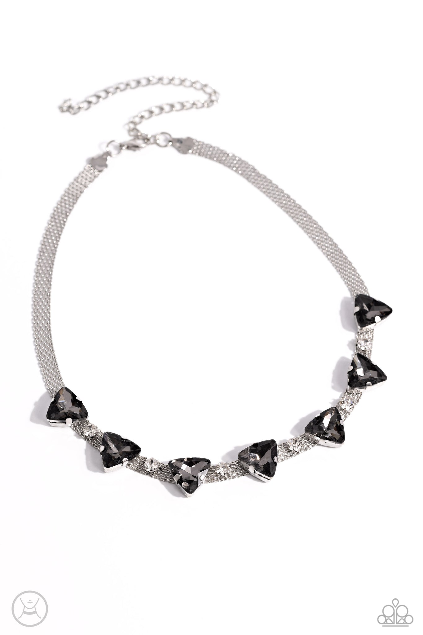 Paparazzi - Strands of Sass - Silver Necklace