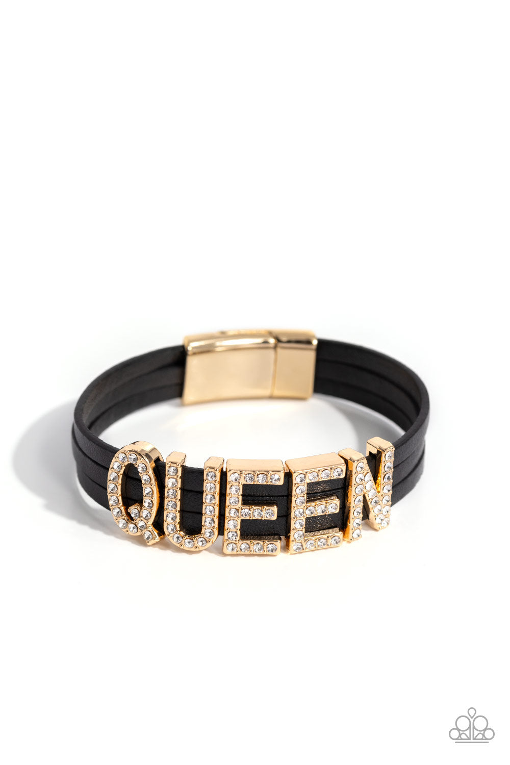 Paparazzi - Queen of My Life - Gold Bracelet