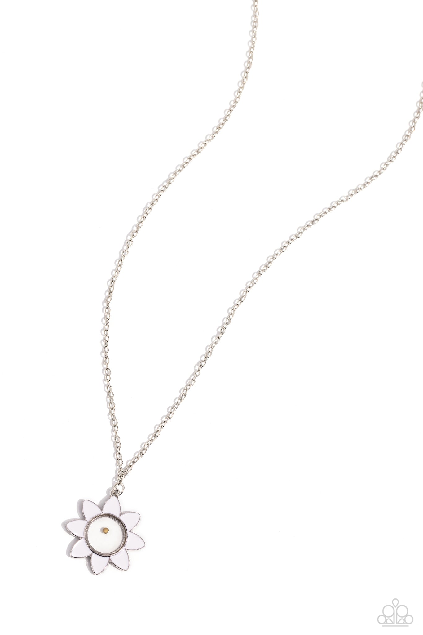 Paparazzi - Petals of Inspiration - White Necklace