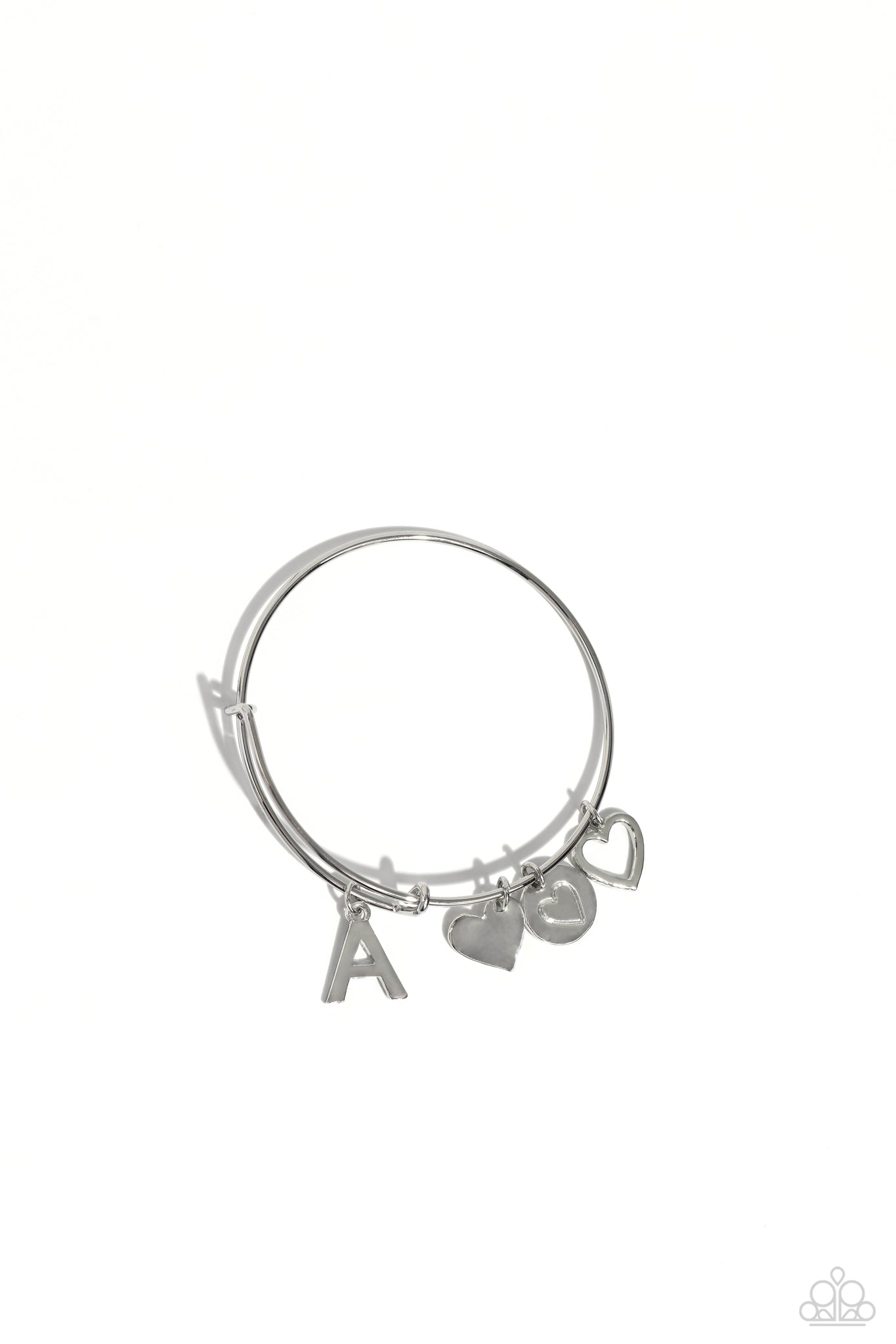 Paparazzi - Making It INITIAL - Silver - A - Bracelet