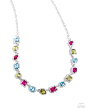 Paparazzi - Gallery Glam - Multi Necklace