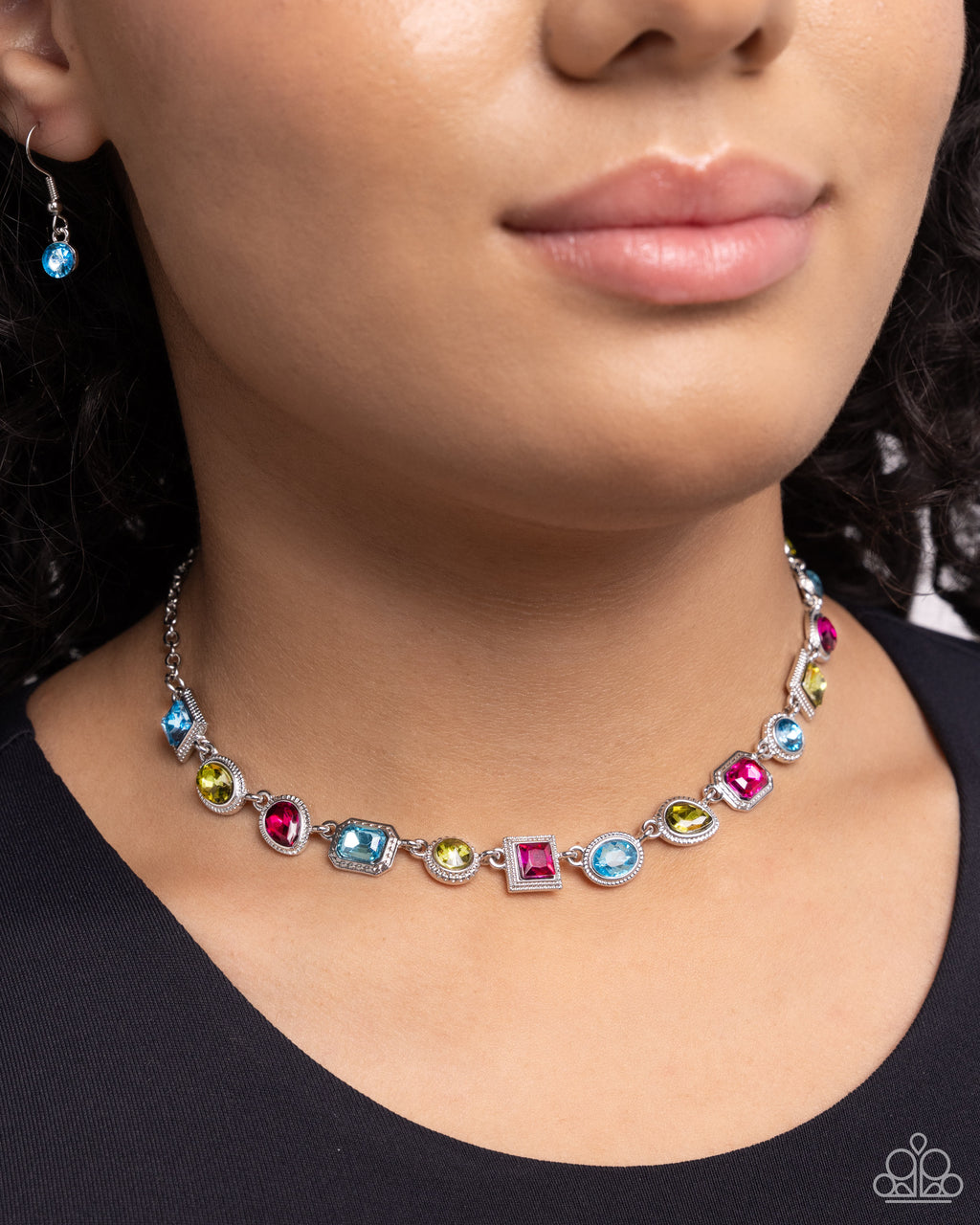 Paparazzi - Gallery Glam - Multi Necklace