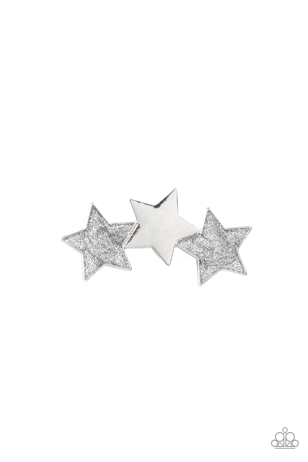 Paparazzi - Dont Get Me STAR-ted!- Silver Hair Clip